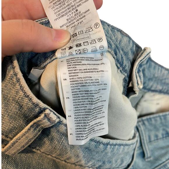 G-Star Raw Motac Deconstructed 3D High Rise Skinny Jean Light Wash Distressed 30 - Picture 13 of 16